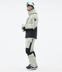 Moss W Snowboard Jacket Women Soft Green/Black -Snow Active Clothing Shop H1244 04 NJ9lfZy