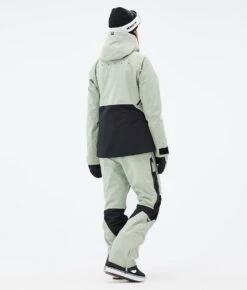 Moss W Snowboard Jacket Women Soft Green/Black -Snow Active Clothing Shop H1244 05 ibeBvsS