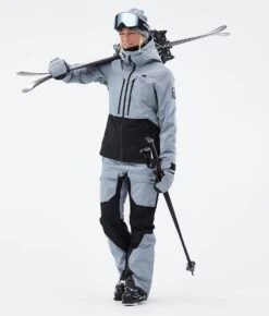 Moss W Ski Jacket Women Soft Blue/Black -Snow Active Clothing Shop H1245 03 KwyTDEM