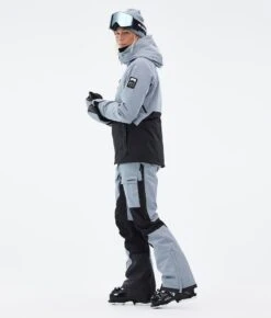 Moss W Ski Jacket Women Soft Blue/Black -Snow Active Clothing Shop H1245 04 Bsb2uPg