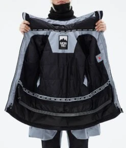 Moss W Snowboard Jacket Women Soft Blue/Black