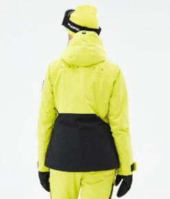 Moss W Ski Jacket Women Bright Yellow/Black -Snow Active Clothing Shop H1246 07 cpnnnxL