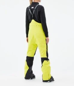 Fawk W Ski Pants Women Bright Yellow/Black -Snow Active Clothing Shop H1254 03 0QehR1i
