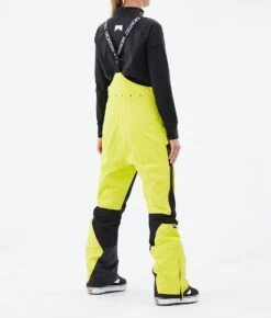 Fawk W Snowboard Pants Women Bright Yellow/Black -Snow Active Clothing Shop H1254 03 S8VHMW4