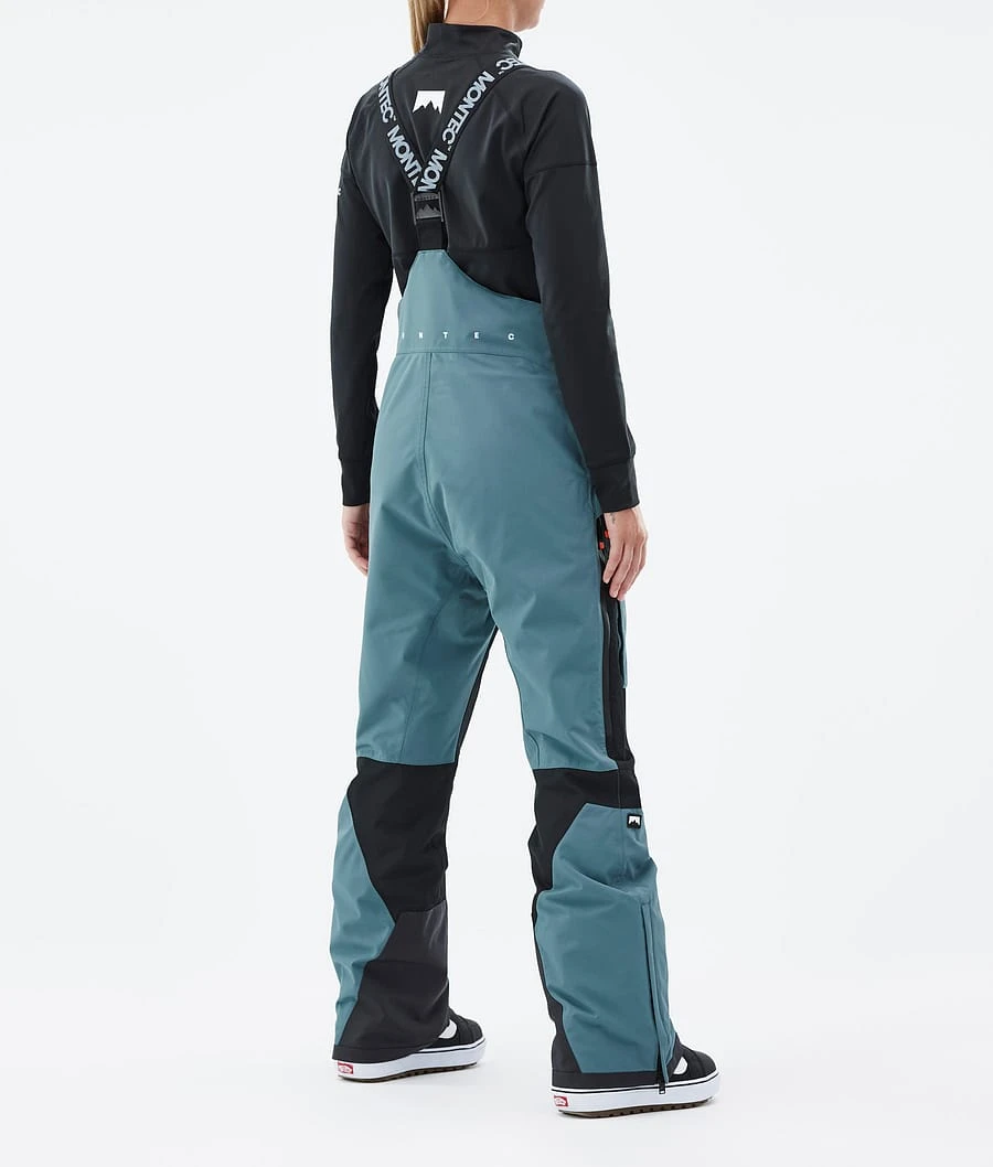 Fawk W Snowboard Pants Women Atlantic/Black 6 Fawk W Snowboard Pants Women Atlantic/Black - Image 4