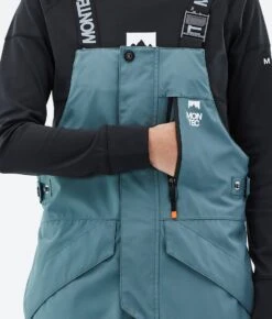 Fawk W Ski Pants Women Atlantic/Black -Snow Active Clothing Shop H1258 05 01hqq1Y