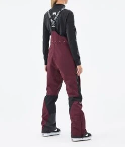 Fawk W Snowboard Pants Women Burgundy/Black -Snow Active Clothing Shop H1261 03 RSOB7cS