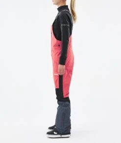 Fawk W Snowboard Pants Women Coral/Black/Metal Blue -Snow Active Clothing Shop H1269 02 2xjG8oV