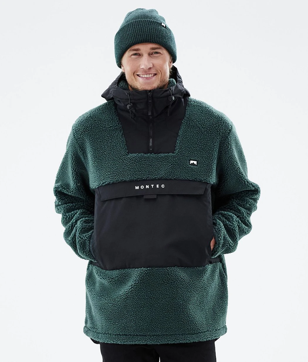 Lima Fleece Hoodie Men Dark Atlantic/Black 4 Lima Fleece Hoodie Men Dark Atlantic/Black - Image 2