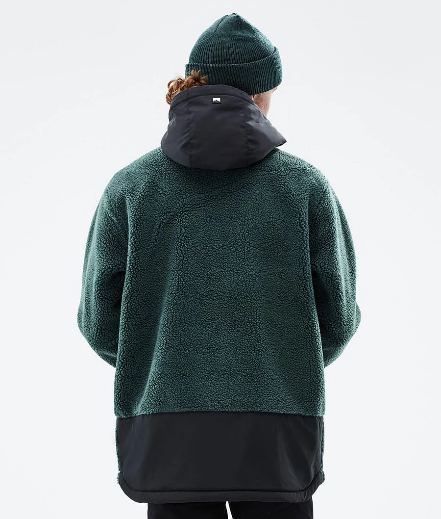 Lima Fleece Hoodie Men Dark Atlantic/Black 9 Lima Fleece Hoodie Men Dark Atlantic/Black - Image 7