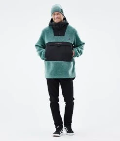 Lima Fleece Hoodie Men Atlantic/Black -Snow Active Clothing Shop H1558 04 X8S6IVo