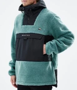 Lima Fleece Hoodie Men Atlantic/Black -Snow Active Clothing Shop H1558 08 Tn3K1ij