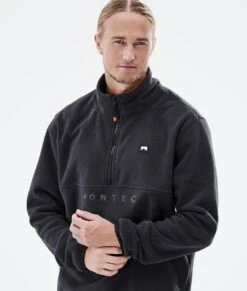 Echo Fleece Sweater Men Black -Snow Active Clothing Shop H1559 02 CoaEEi5