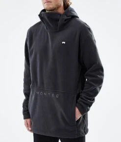 Delta Fleece Hoodie Men Black -Snow Active Clothing Shop H1564 06 FeSJfGI