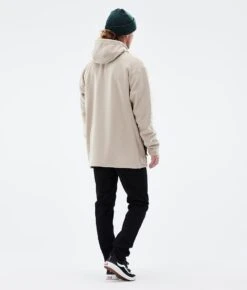 Delta Fleece Hoodie Men Sand -Snow Active Clothing Shop H1566 04 0KGWcgd