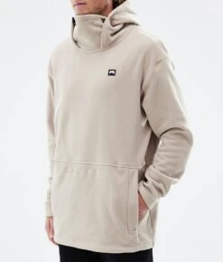 Delta Fleece Hoodie Men Sand -Snow Active Clothing Shop H1566 06 DeKoBOd