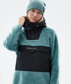 Lima W Fleece Hoodie Women Atlantic/Black -Snow Active Clothing Shop H1567 02 PRrXrdQ