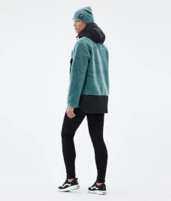 Lima W Fleece Hoodie Women Atlantic/Black -Snow Active Clothing Shop H1567 04 21kEIiU