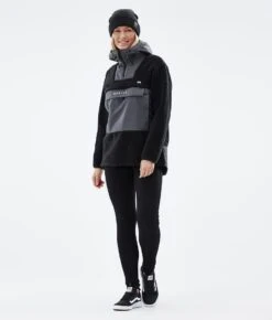 Lima W Fleece Hoodie Women Black/Phantom -Snow Active Clothing Shop H1568 03 UzHhxVh