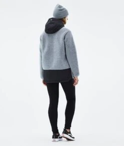 Lima W Fleece Hoodie Women Soft Blue/Black -Snow Active Clothing Shop H1570 04 nbCjcYb