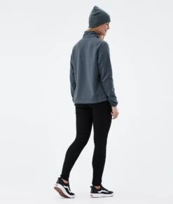 Echo W Fleece Sweater Women Metal Blue -Snow Active Clothing Shop H1574 04 sb0Q9jd