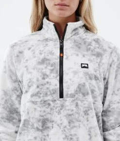 Echo W Fleece Sweater Women Grey Tiedye -Snow Active Clothing Shop H1576 05 ggyZ4ds