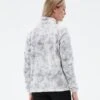 Echo W Fleece Sweater Women Grey Tiedye -Snow Active Clothing Shop H1576 06 YXleVqp