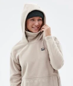 Delta W Fleece Hoodie Women Sand -Snow Active Clothing Shop H1579 05 BqiR866