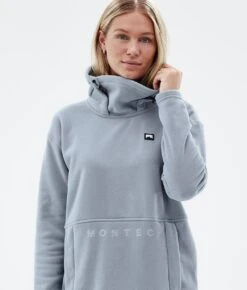 Delta W Fleece Hoodie Women Soft Blue -Snow Active Clothing Shop H1580 02 WY3U1jl
