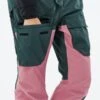 Fawk W Ski Pants Women Dark Atlantic/Pink -Snow Active Clothing Shop H1643 06 E4Prv3L