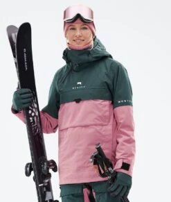 Dune W Ski Jacket Women Dark Atlantic/Pink -Snow Active Clothing Shop H1644 01 hzSpHXn