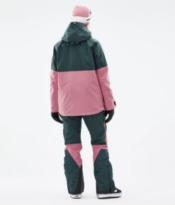 Dune W Snowboard Jacket Women Dark Atlantic/Pink -Snow Active Clothing Shop H1644 05 T1Lprjt