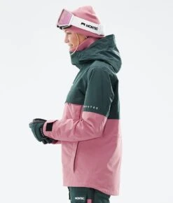 Dune W Ski Jacket Women Dark Atlantic/Pink -Snow Active Clothing Shop H1644 06 EYxMhKb