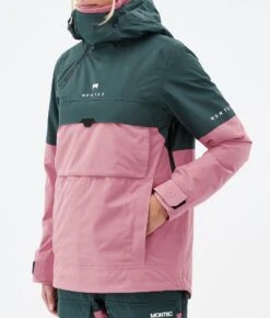 Dune W Snowboard Jacket Women Dark Atlantic/Pink -Snow Active Clothing Shop H1644 08 qGlFhl1